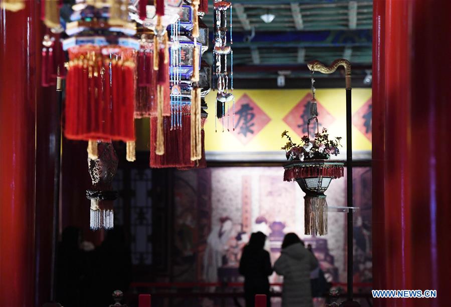 (InPalaceMuseum) CHINA-BEIJING-PALACE MUSEUM-SPRING FESTIVAL CELEBRATION (CN)