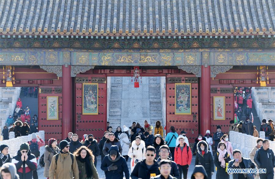 (InPalaceMuseum)CHINA-BEIJING-THE FORBIDDEN CITY-SPRING FESTIVAL CELEBRATION (CN)