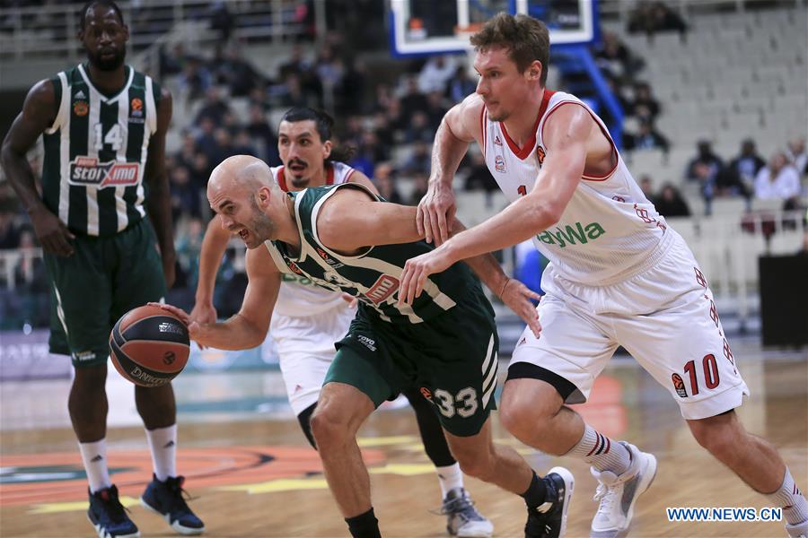 (SP)GREECE-ATHENS-BASKETBALL-EUROLEAGUE-PANATHINAIKOS OPAP-FC BAYERN MUNICH