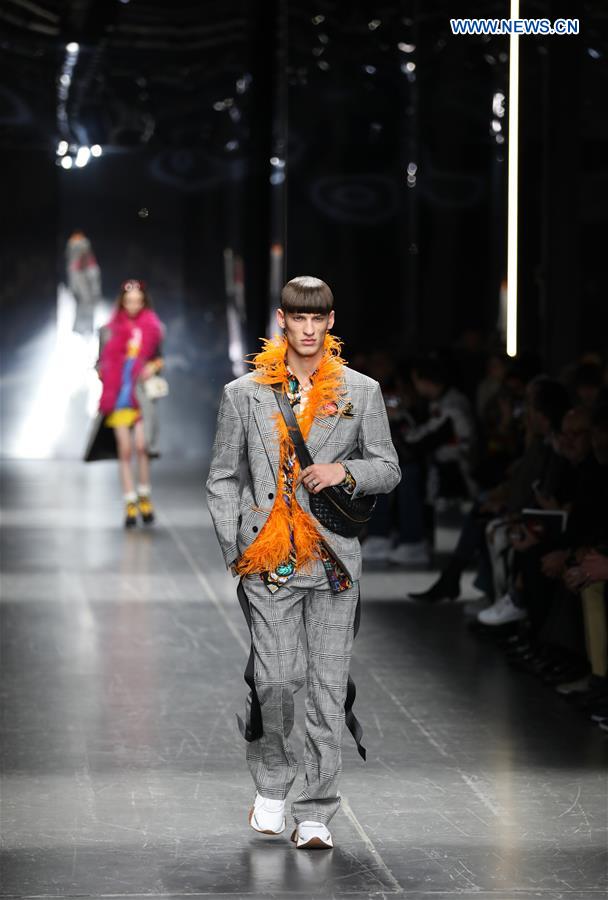 ITALY-MILAN-MEN'S FASHION WEEK-VERSACE