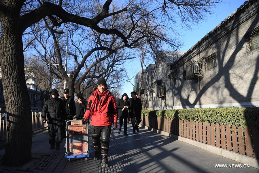 (InPalaceMuseum)CHINA-BEIJING-DELIVERYMAN (CN)