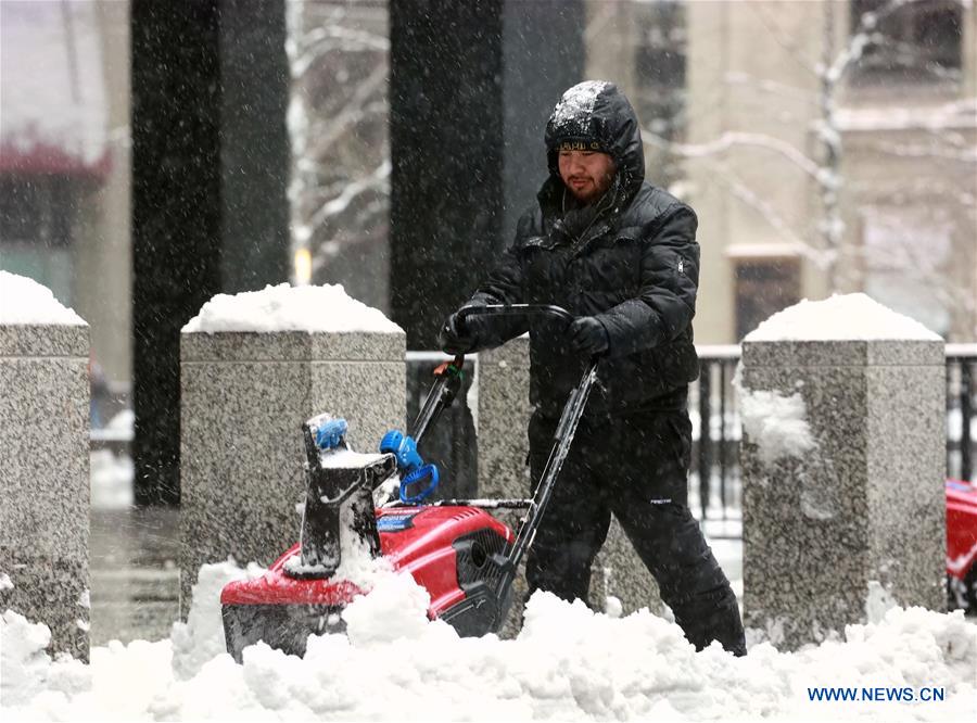 U.S.-CHICAGO-WINTER STORM