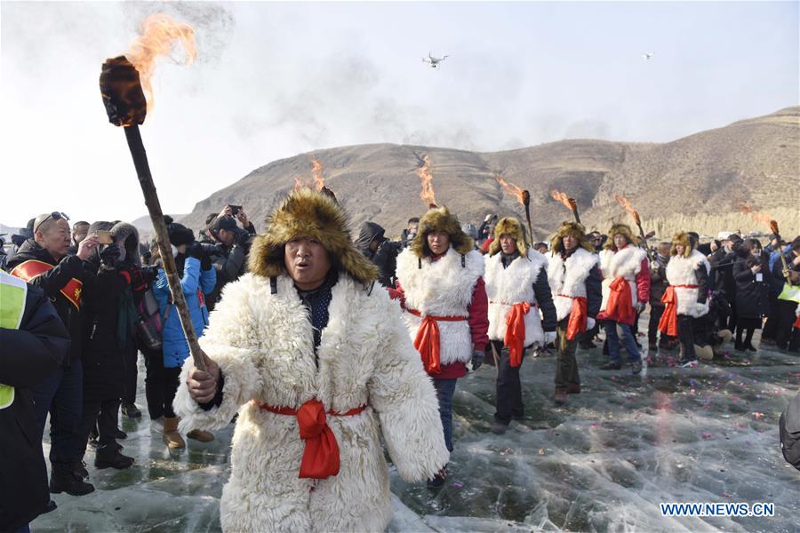 #CHINA-INNER MONGOLIA-HOHHOT-TRADITIONAL WINTER FISHING (CN)