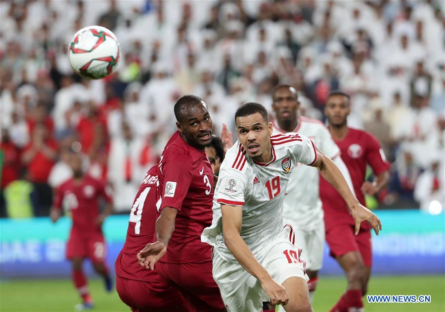 (SP)UAE-ABU DHABI-SOCCER-AFC ASIAN CUP 2019-SEMIFINAL-UAE VS QAT