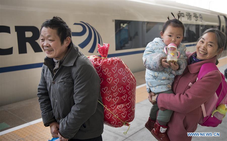 CHINA-SPRING FESTIVAL-TRAVEL RUSH-PLATFORM MEMORIES (CN)