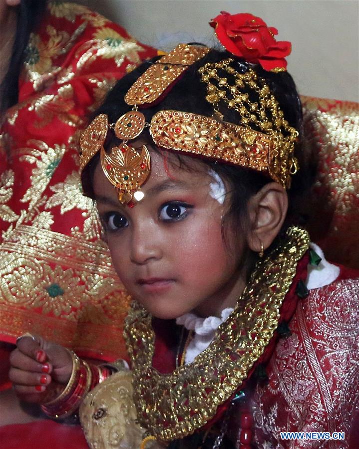 NEPAL-KATHMANDU-CULTURE-BEL BIBAHA CEREMONY