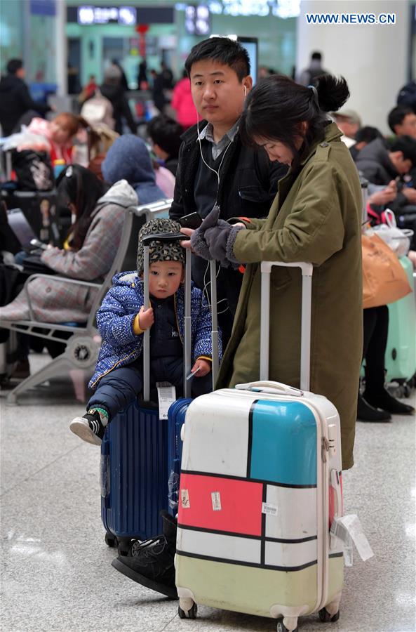 CHINA-SPRING FESTIVAL-HOLIDAY END-TRAVEL RUSH (CN)