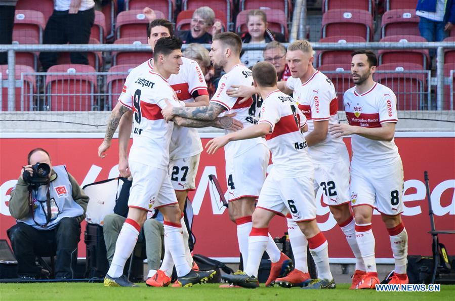 (SP)GERMANY-STUTTGART-SOCCER-BUNDESLIGA-STUTTGART VS LEIPZIG