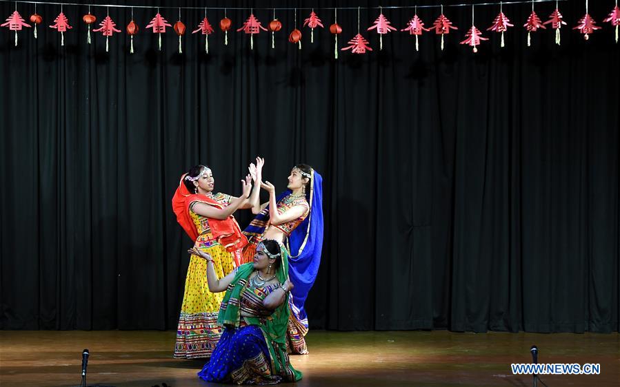 INDIA-NEW DELHI-JNU-SPRING FESTIVAL-CELEBRATION