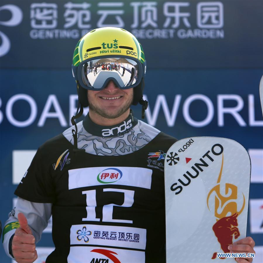 (SP)CHINA-HEBEI-ZHANGJIAKOU-FIS SNOWBOARD-PARALLEL GIANT SLALOM(CN)