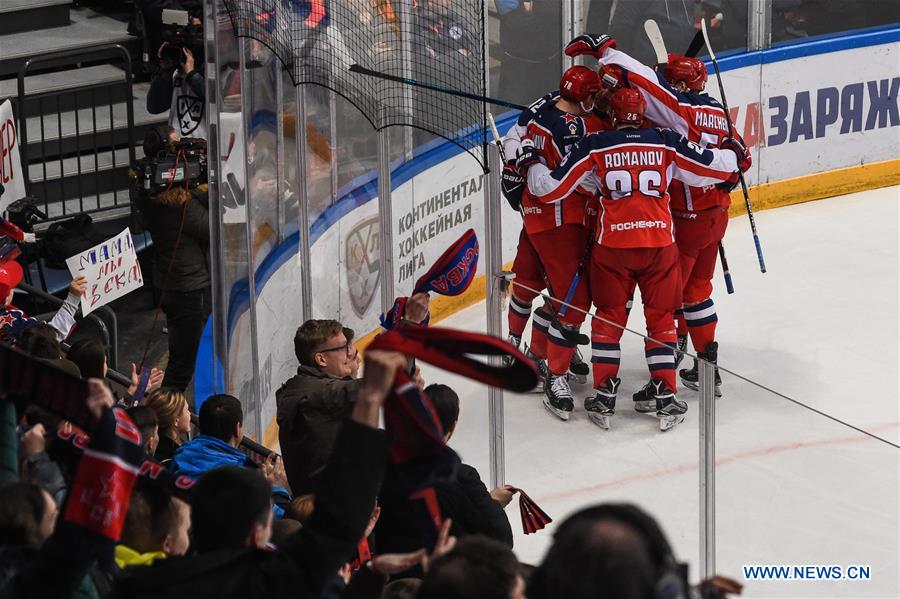 (SP)RUSSIA-MOSCOW-KHL-CSKA VS VITYAZ