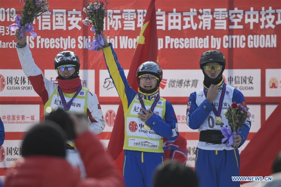 (SP)CHINA-CHANGCHUN-SKI-FREESTYLE SKI WORLD CUP-TEAM AERIALS(CN)