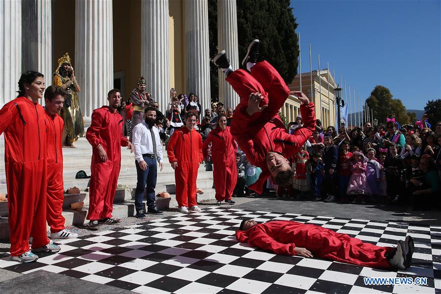 GREECE-ATHENS-CARNIVAL-FESTIVITIES