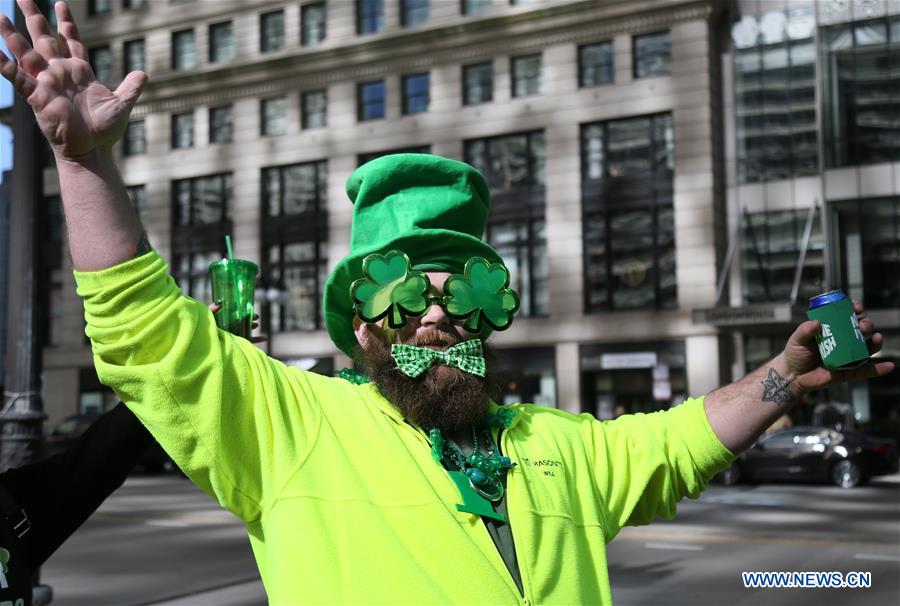 U.S.-CHICAGO-ST. PATRICK'S DAY-CELEBRATION