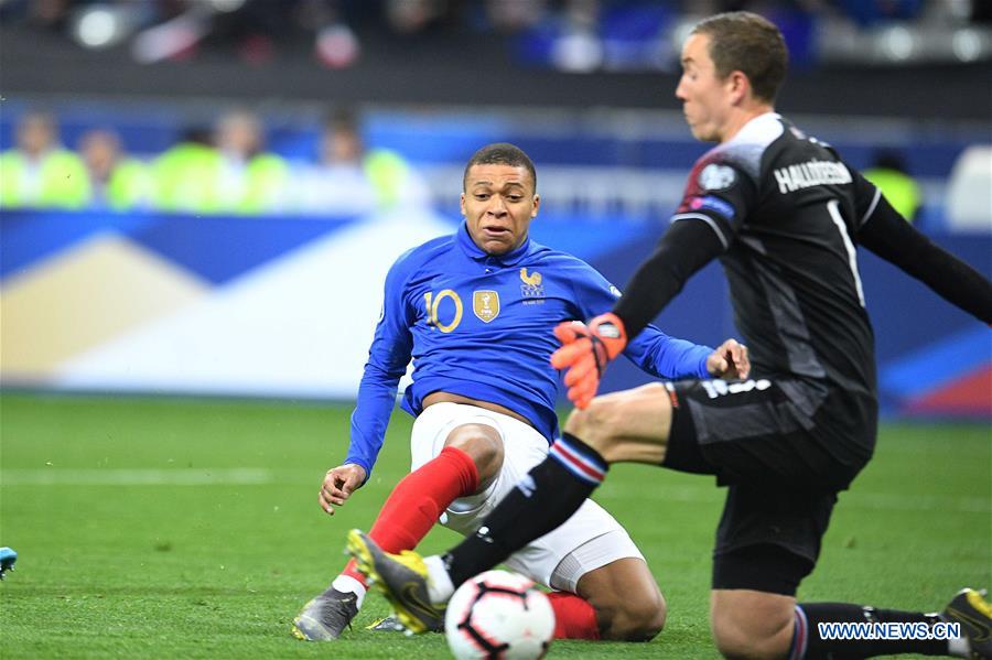 (SP)FRANCE-PARIS-UEFA EURO 2020 QUALIFIER-GROUP H-FRANCE VS ICELAND