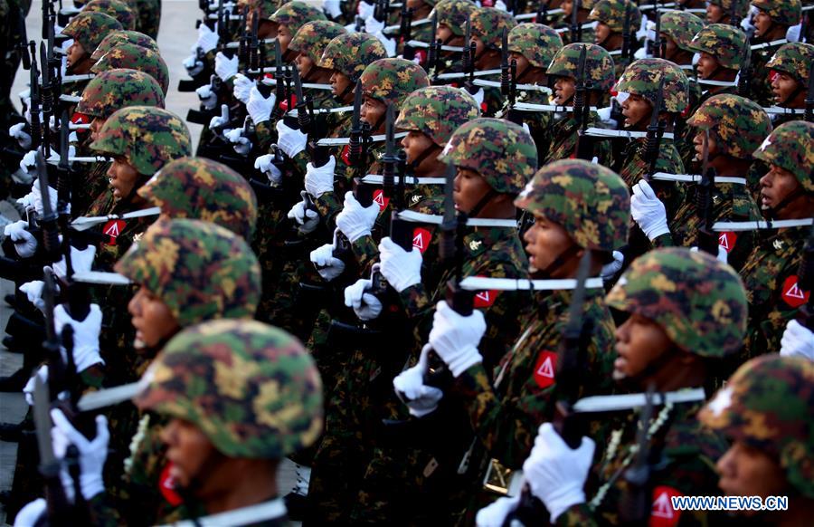 MYANMAR-NAY PYI TAW-74TH ARMED FORCES DAY