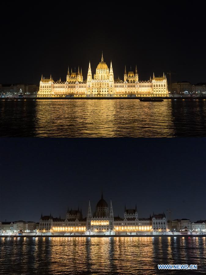 HUNGARY-BUDAPEST-EARTH HOUR