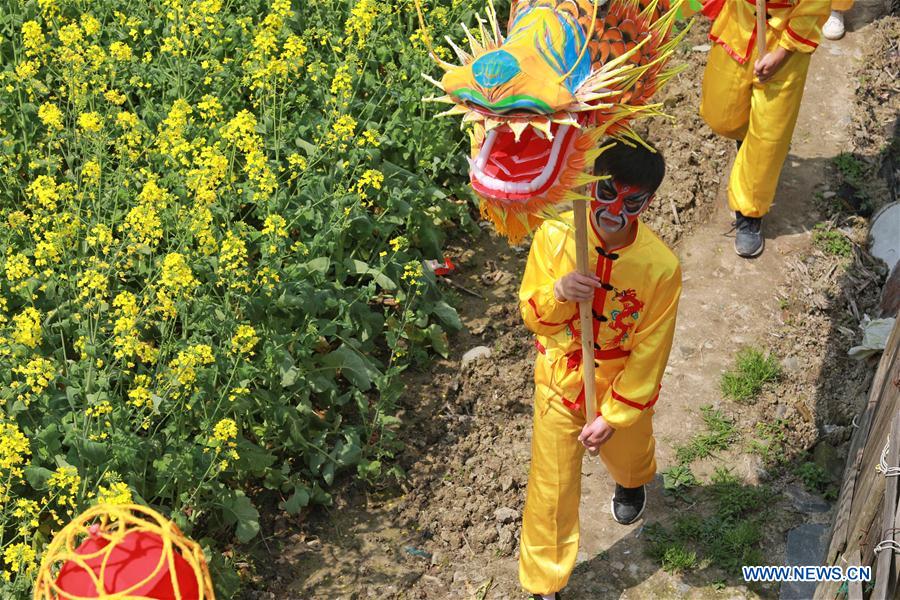 (SP)CHINA-GUIZHOU-JINPING-CULTURAL HERITAGE-DRAGON DANCE (CN)