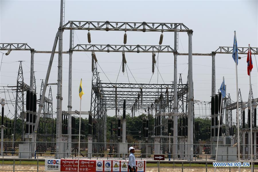 MYANMAR-THATON-POWER PLANT-OPENING CEREMONY