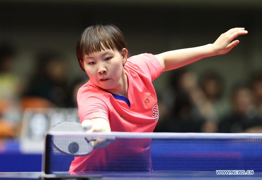 (SP)JAPAN-YOKOHAMA-TABLE TENNIS-ITTF ASIAN CUP 2019-SEMIFINALS