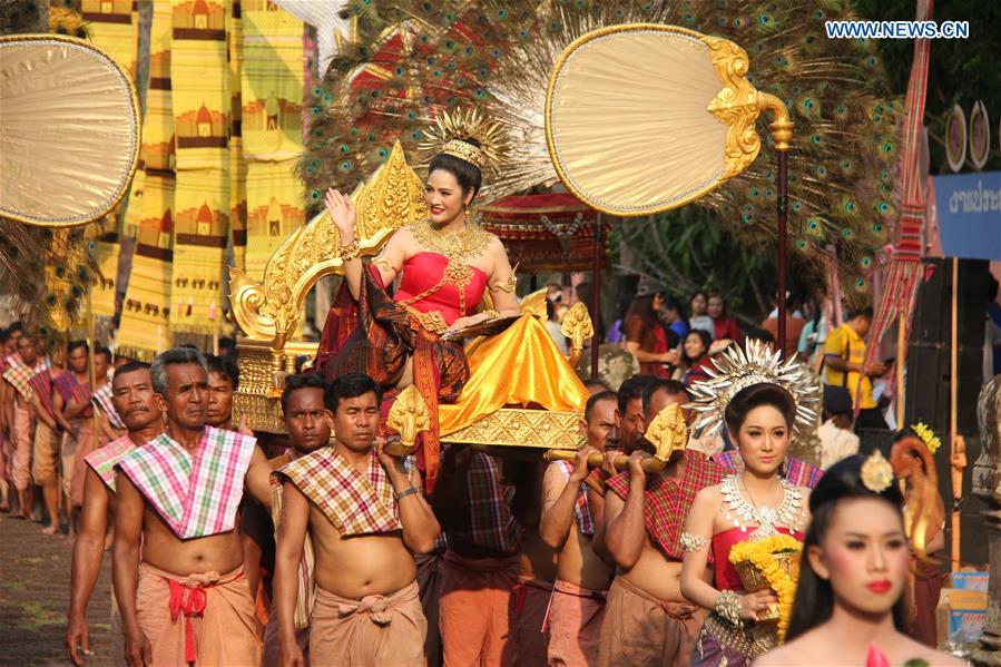 THAILAND-BURIRAM-PARADE-KHEUN KHAO PHANOM RUNG