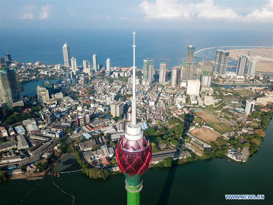 SRI LANKA-COLOMBO-LOTUS TOWER