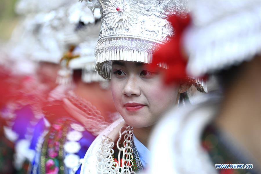 #CHINA-GUIZHOU-MIAO ETHNIC GROUP-SISTERS FESTIVAL (CN)