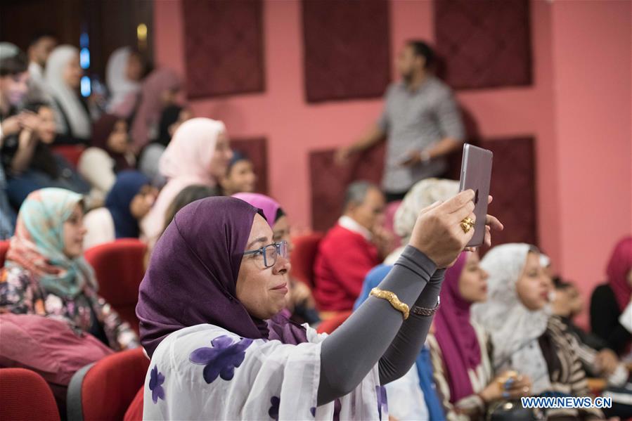 EGYPT-CAIRO-CHINESE-LANGUAGE COMEDY COMPETITION-EGYPTIAN COLLEGE STUDENTS