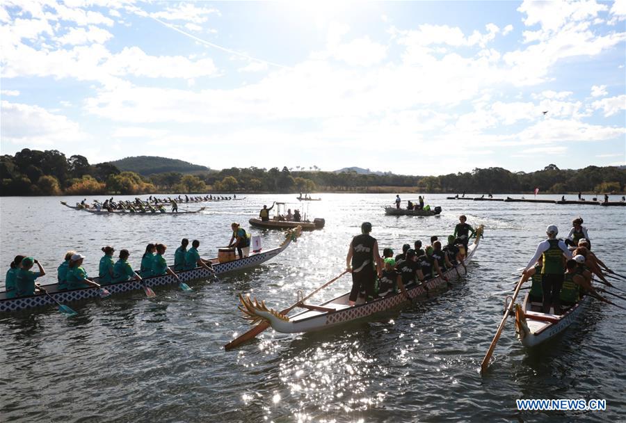 (SP)AUSTRALIA-CANBERRA-DRAGON BOAT