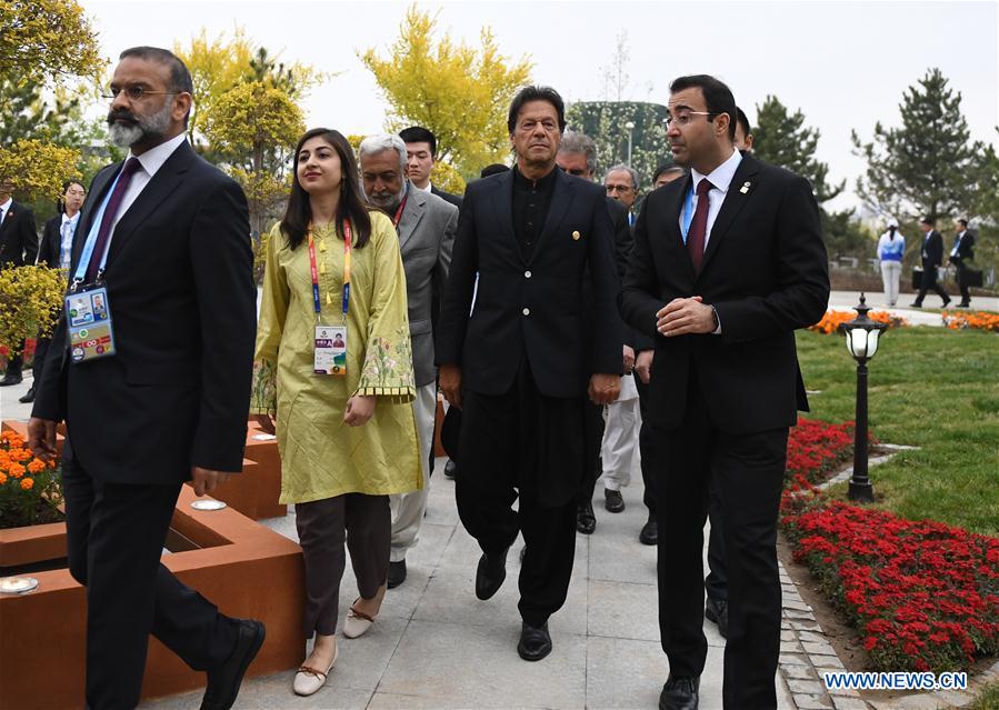 (EXPO 2019)CHINA-BEIJING-HORTICULTURAL EXPO-PAKISTAN GARDEN-IMRAN KHAN-VISIT (CN)