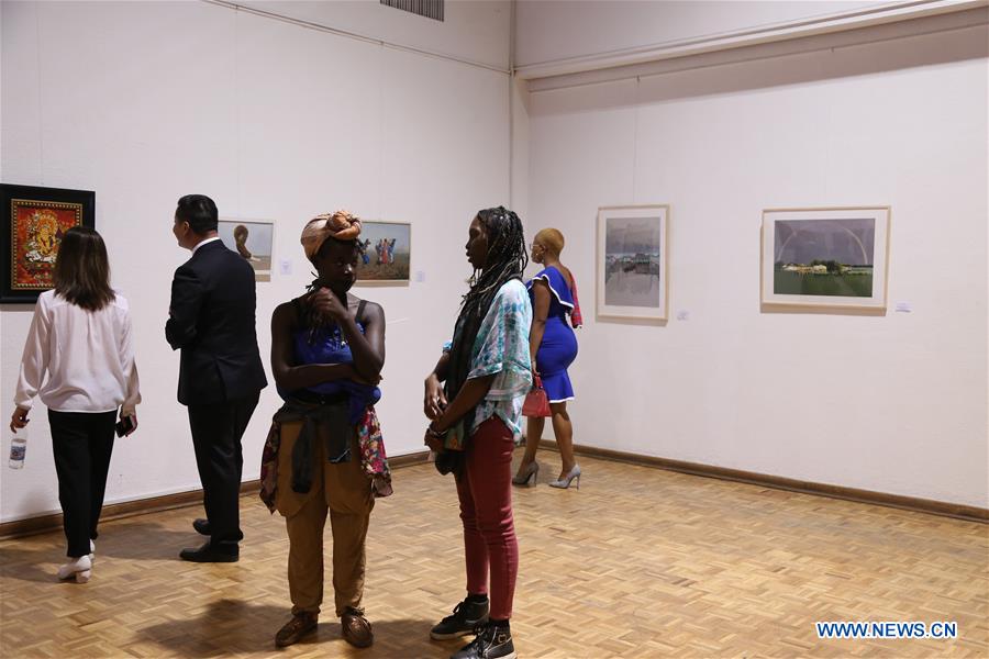 ZIMBABWE-HARARE-AFRO-SINO ART EXHIBITION