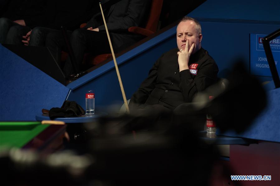 (SP) BRITAIN-SHEFFIELD-SNOOKER-WORLD CHAMPIONSHIP-DAY 10