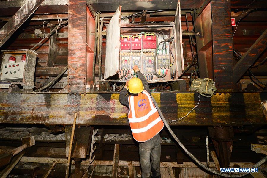 CHINA-XINJIANG-RAILWAY TUNNEL-CONSTRUCTION (CN)