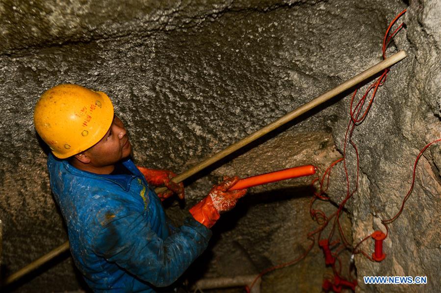 CHINA-XINJIANG-RAILWAY TUNNEL-CONSTRUCTION (CN)