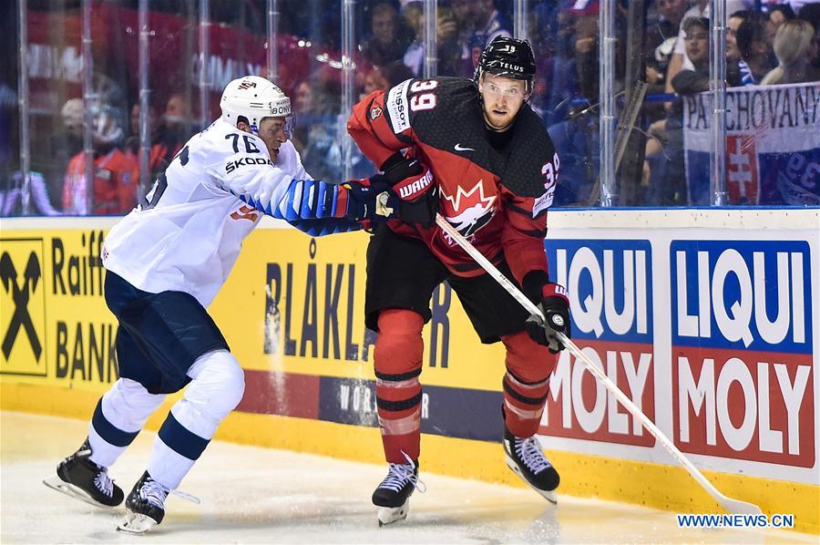 (SP)SLOVAKIA-KOSICE-ICE HOCKEY-IIHF-WORLD CHAMPIONSHIP-GROUP A-CAN VS USA