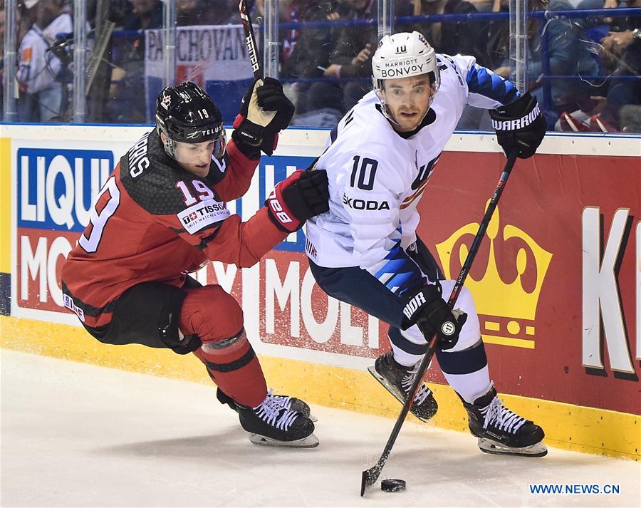 (SP)SLOVAKIA-KOSICE-ICE HOCKEY-IIHF-WORLD CHAMPIONSHIP-GROUP A-CAN VS USA