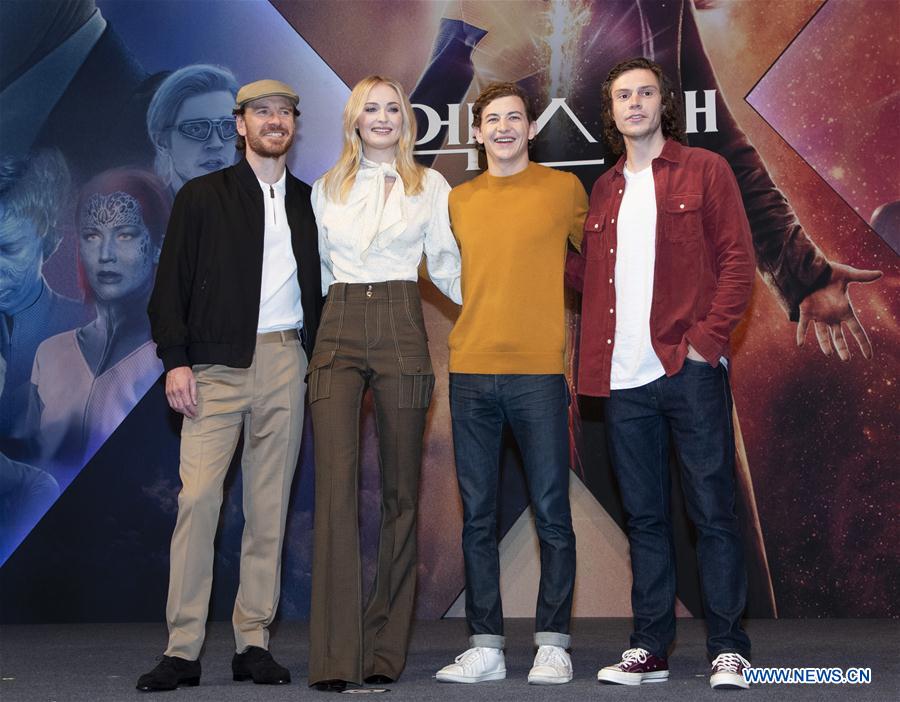 SOUTH KOREA-SEOUL-MOVIE-"X-MEN: DARK PHOENIX"-PROMOTION