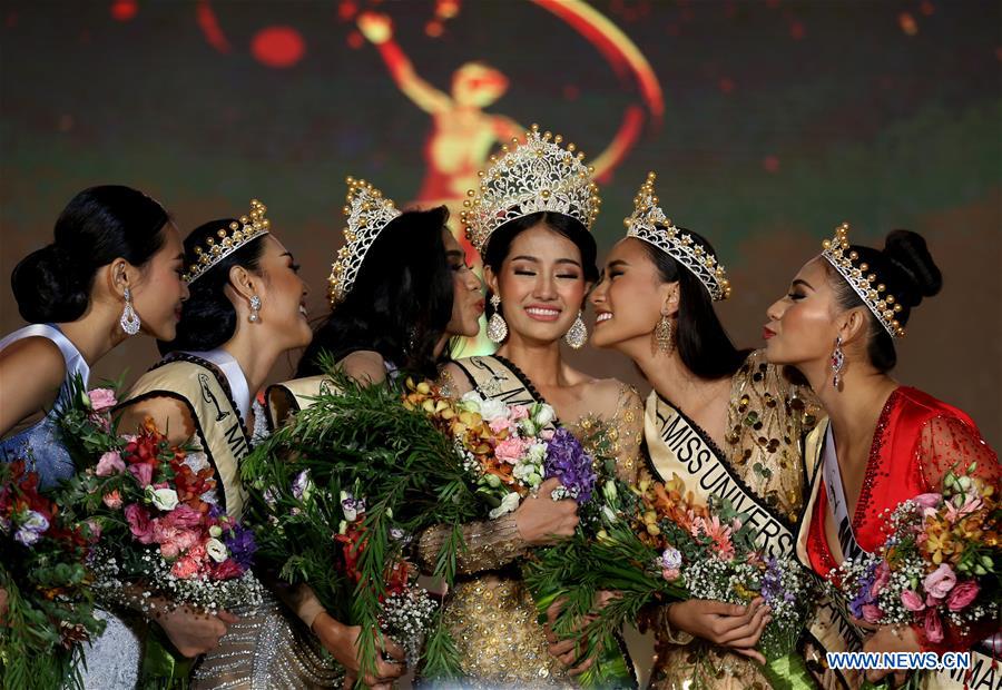 MYANMAR-YANGON-MISS UNIVERSE 2019