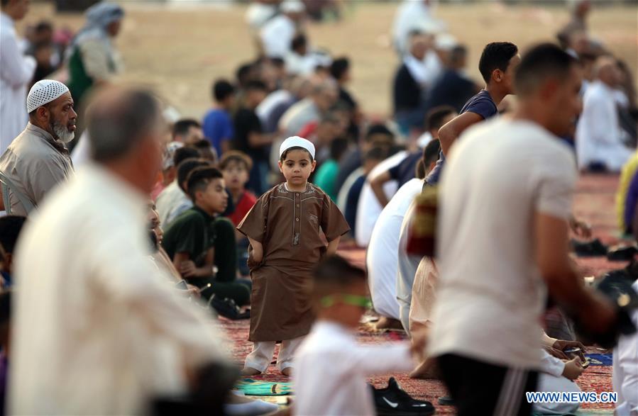 JORDAN-AMMAN-EID AL-FITR-PRAYER