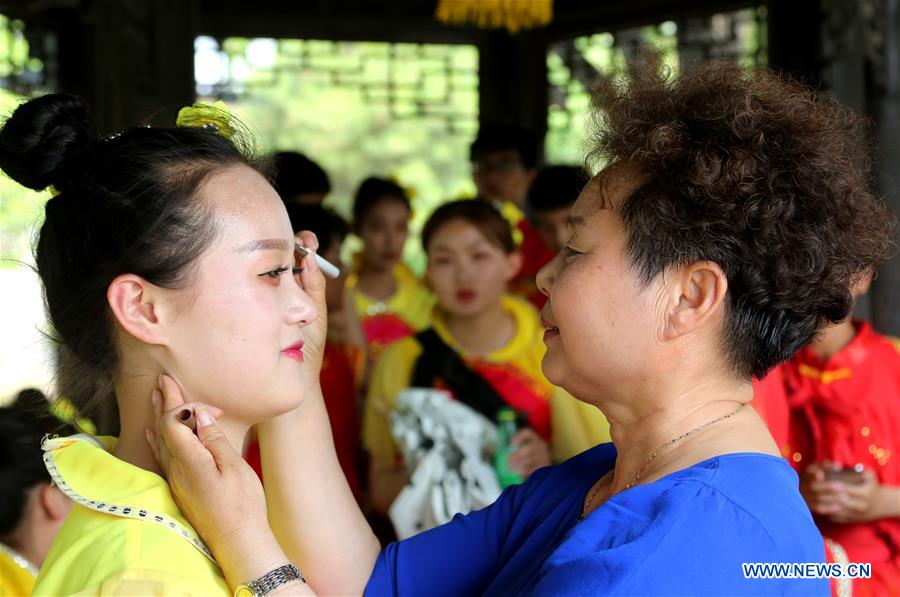 #CHINA-SHANDONG-ZAOZHUANG-INTANGIBLE CULTURAL HERITAGE (CN)