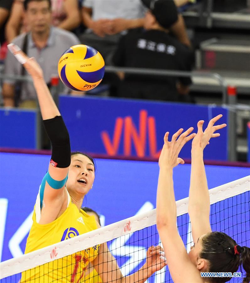 (SP)CHINA-GUANGDONG-JIANGMEN-VOLLEYBALL-NATIONS LEAGUE (CN)