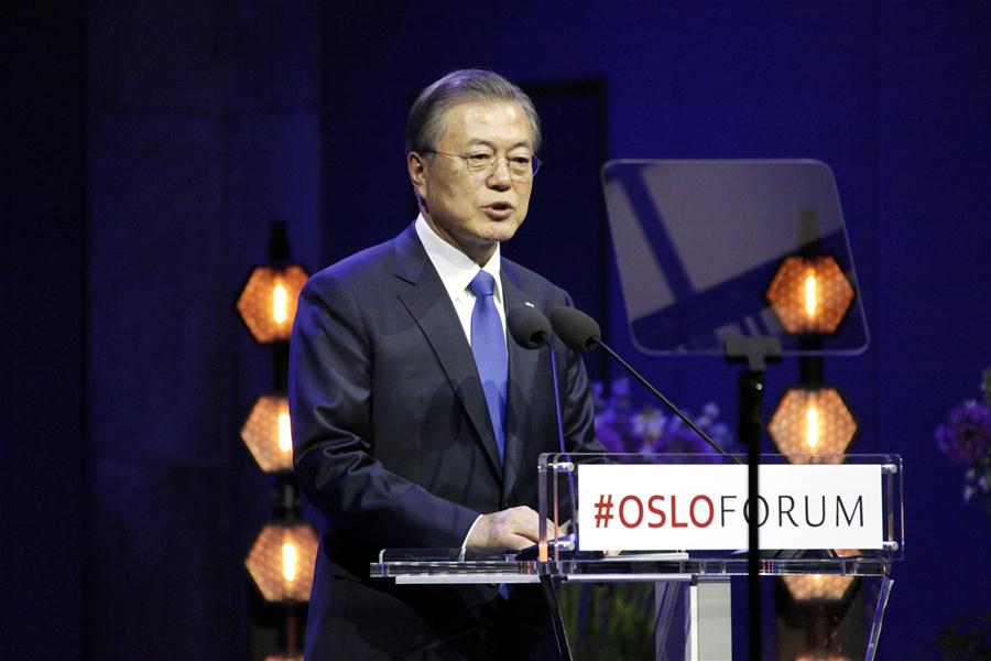 NORWAY-OSLO-SOUTH KOREA-PRESIDENT