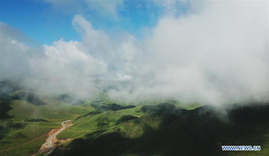 CHINA-GANSU-XIAHE-GRASSLAND-SCENERY (CN)