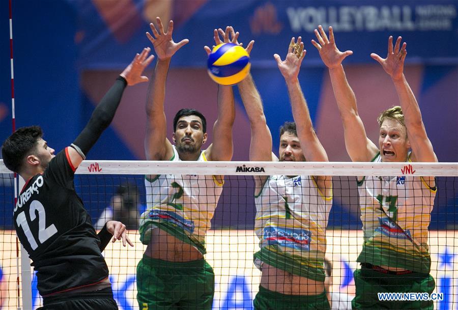 (SP)IRAN-ARDABIL-FIVB VOLLEYBALL LEAGUE-PORTUGAL VS AUSTRALIA