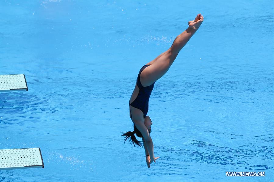 (SP)ITALY-NAPLES-SUMMER UNIVERSIADE-DIVIING-WOMEN'S 1M SPRINGBOARD