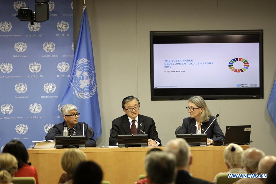 UN-SUSTAINABLE DEVELOPMENT GOALS REPORT 2019-PRESS BRIEFING