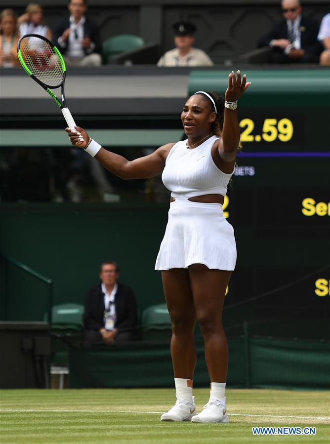 (SP)BRITAIN-LONDON-TENNIS-WIMBLEDON CHAMPIONSHIPS 2019-WOMEN'S SINGLES-FINAL