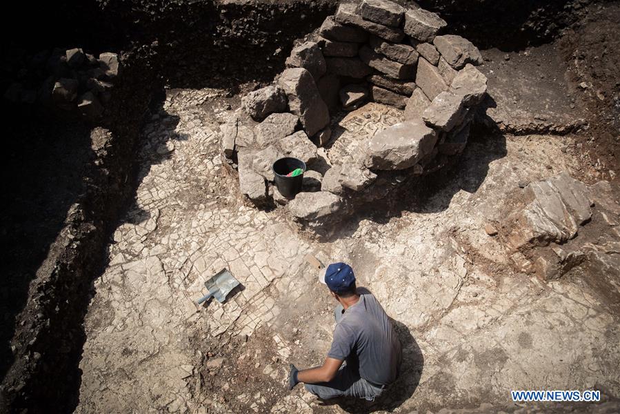 ISRAEL-ARCHEOLOGY-PREHISTORIC SETTLEMENT 