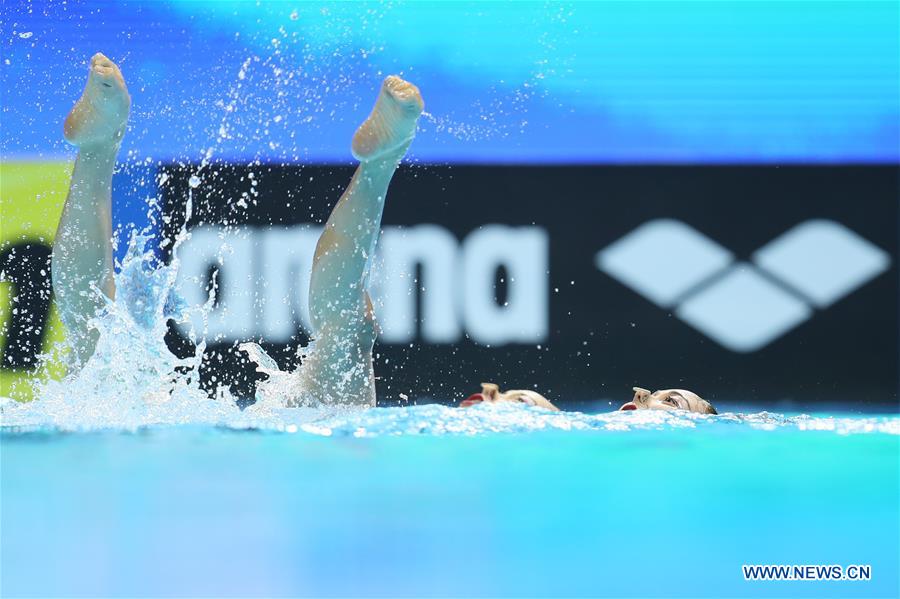 (SP)SOUTH KOREA-GWANGJU-FINA WORLD CHAMPIONSHIPS-ARTISTIC SWIMMING