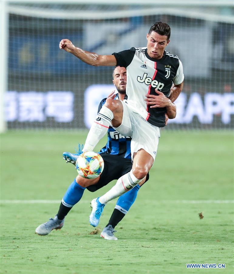 (SP)CHINA-NANJING-FOOTBALL-INTERNATIONAL CHAMPIONS CUP-JUVENTUS VS INTER MILAN (CN)